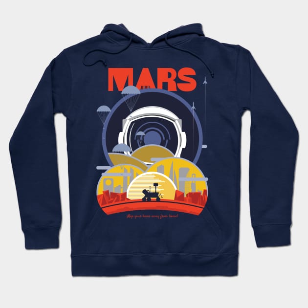 Mars Mappers Hoodie by CosmoQuestX